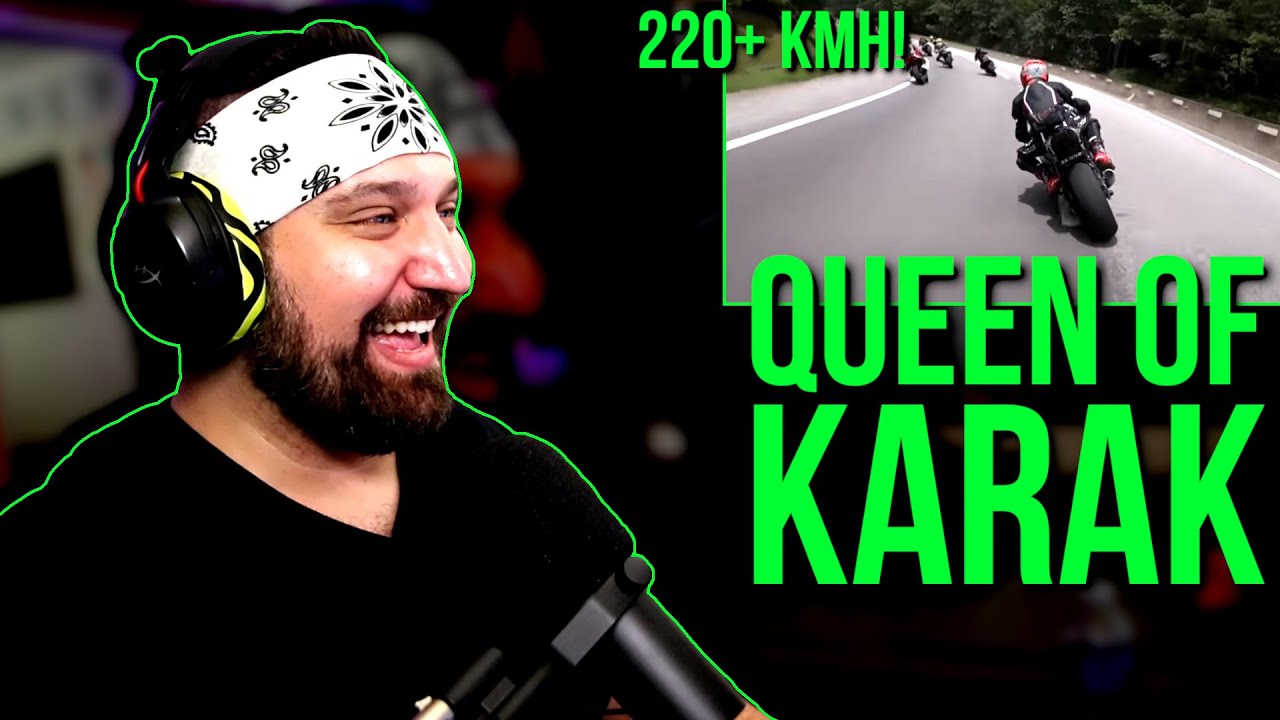 КОРОЛЕВА КАРАКА!! | Малазийская гонщица на S1000RR преследует Панигале РЕАКЦИЯ!