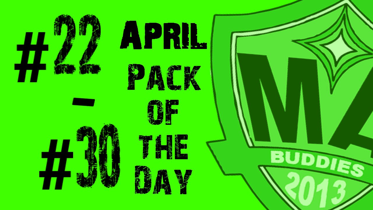 PACK OF THE DAY #22-30 - POTD APRIL - MATCH ATTAX BUDDIES