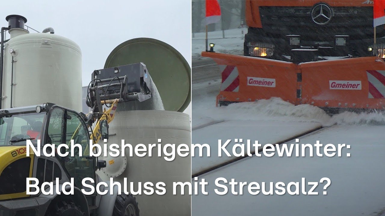 So steht es um die Streusalz-Vorräte in Hessen...