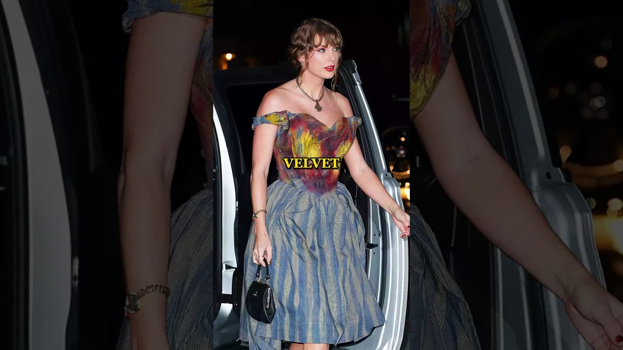 Taylor Swift Stuns NYC in Vibrant Velvet Look!