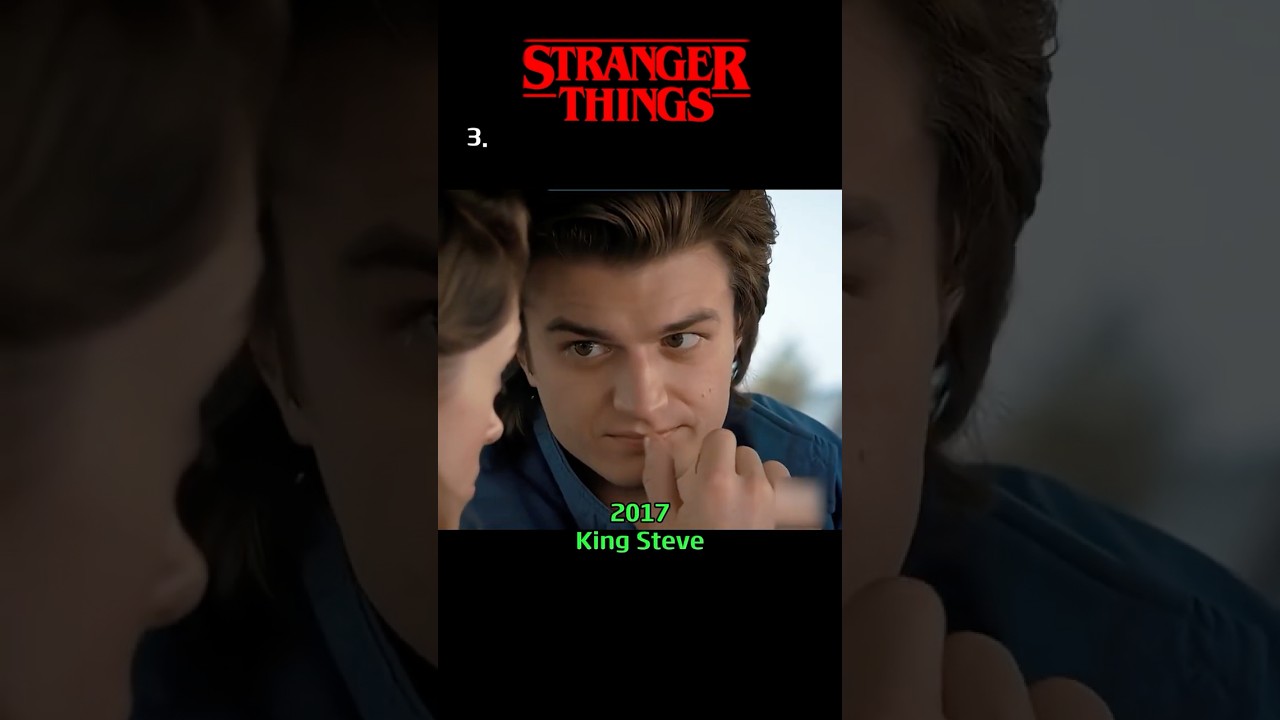 Steve Being a Mom: Animated vs Live Action 🧇🤯 #shorts  #strangerthings  #netflix