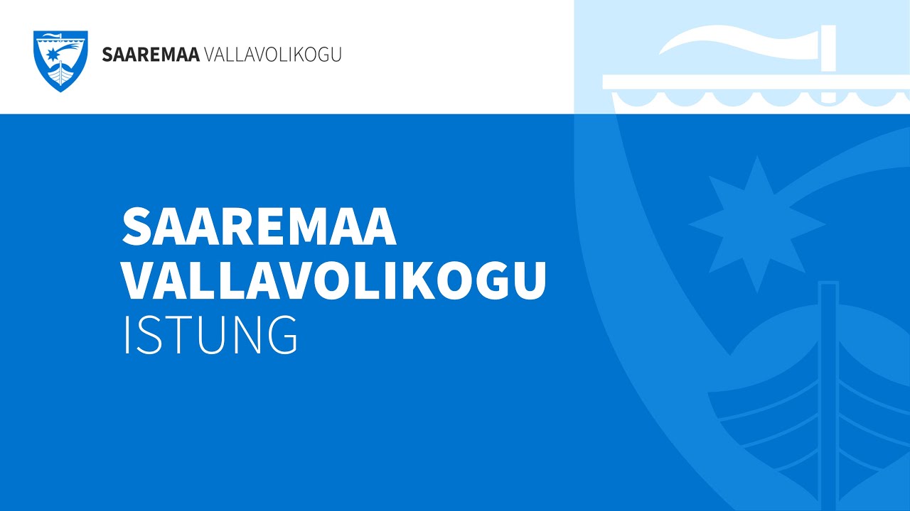 Saaremaa Vallavolikogu istung 28.11.2025