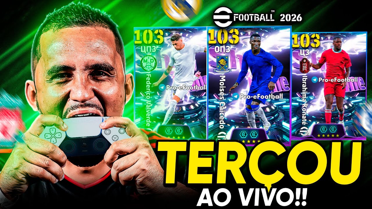 🚨🔥 TER&Ccedil;OU AO VIVO COM D.R 18 GAMER | JOGATINA EM BUSCA DA PRIMEIRA DIVIS&Atilde;O | EFOOTBALL 2026