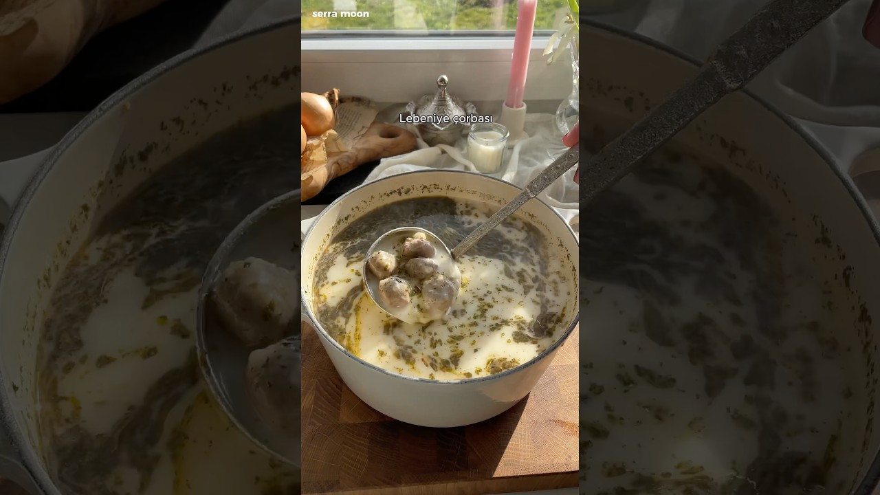 You HAVE to try this Turkish meatball yogurt soup 