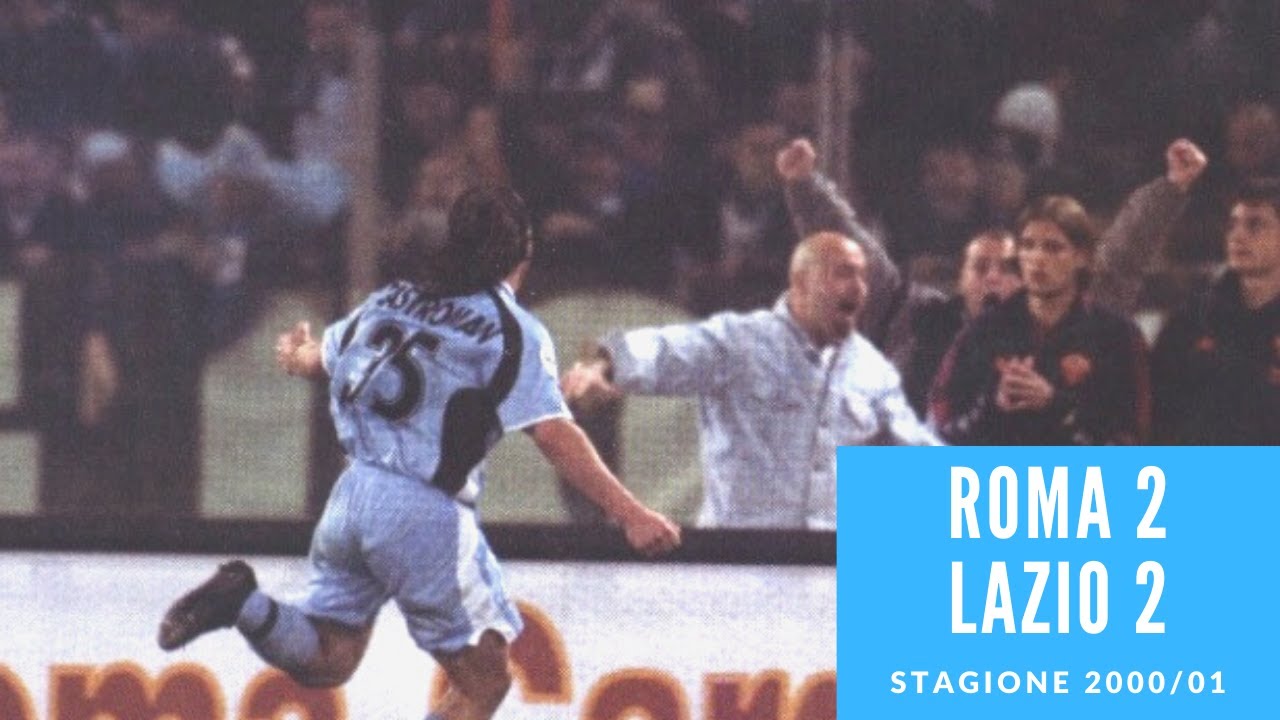29 aprile 2001: Roma Lazio 2 2