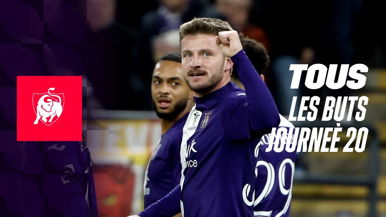 TOUS LES BUTS JOURNEE 20 👀⚽ Moments forts de la Jupiler Pro League 23/24