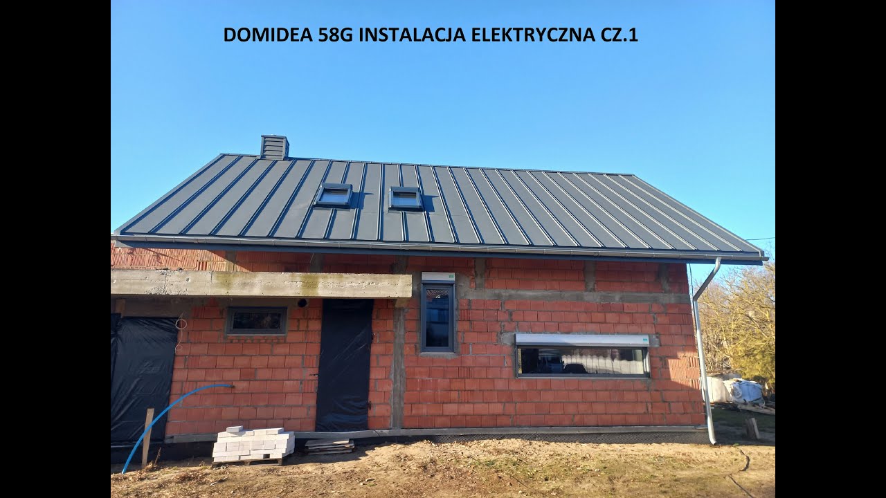 Instalacja elektryczna cz.1 DOMIDEA 58G PRZEWODY PESZLE!!