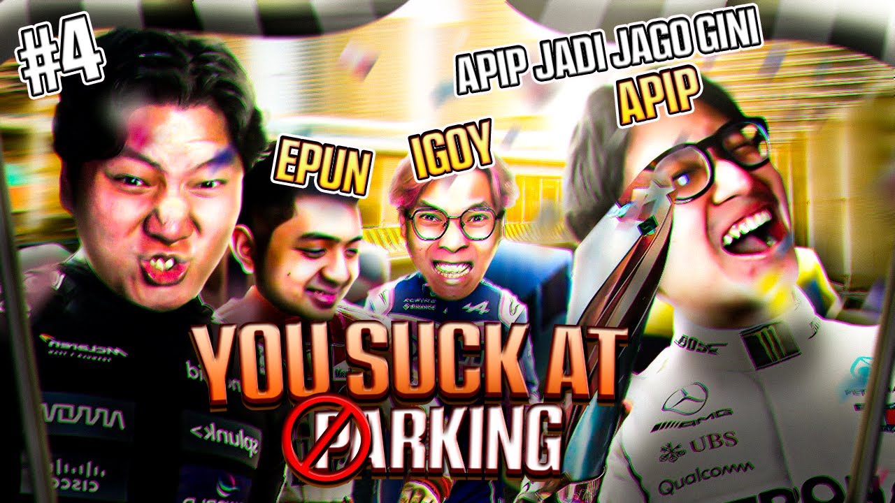 MENDADAK APIP JADI JAGO GINI - You Suck At Parking Indonesia Funny Moments