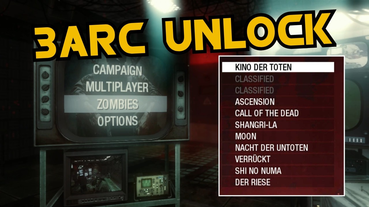 Порт Black Ops 1: как разблокировать &laquo;Five&raquo; и Dead Ops Arcade