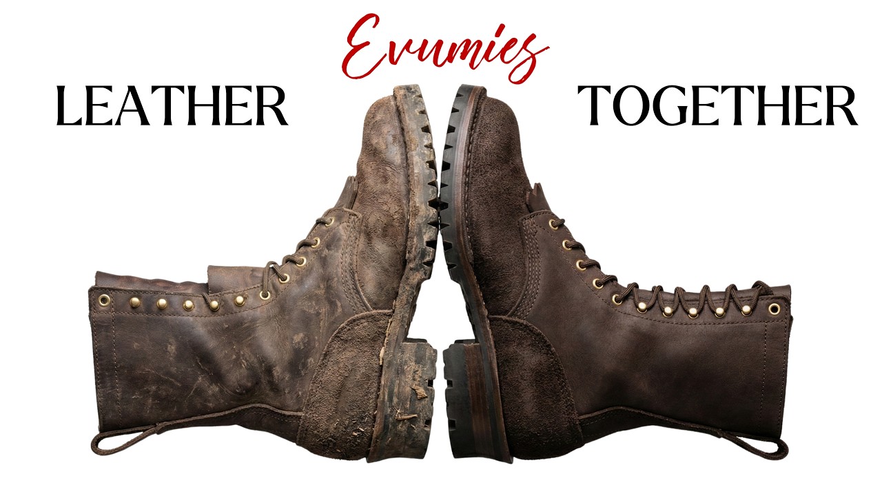 Leather Together: Clean With Me LIVE: How To Clean Filthy Work Boots At Home