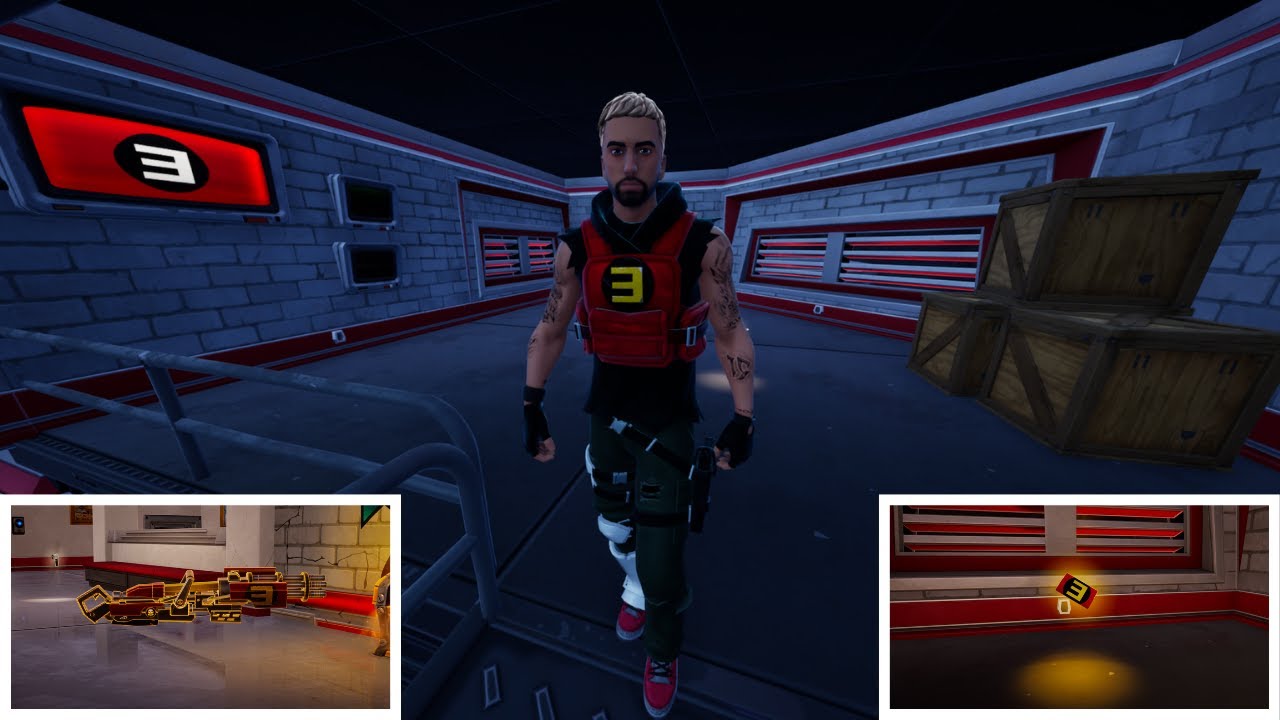 NEW Eminem Boss, Mythic RG's Minigun & Grotto Vault Location in Fortnite!