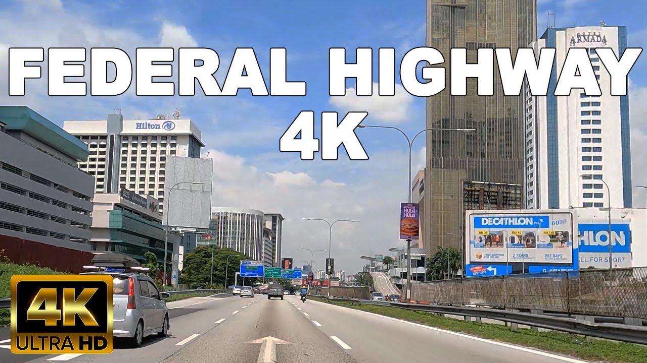 FEDERAL HIGHWAY 4K 60FPS - INFAMOUS FOR TRAFFIC JAMS