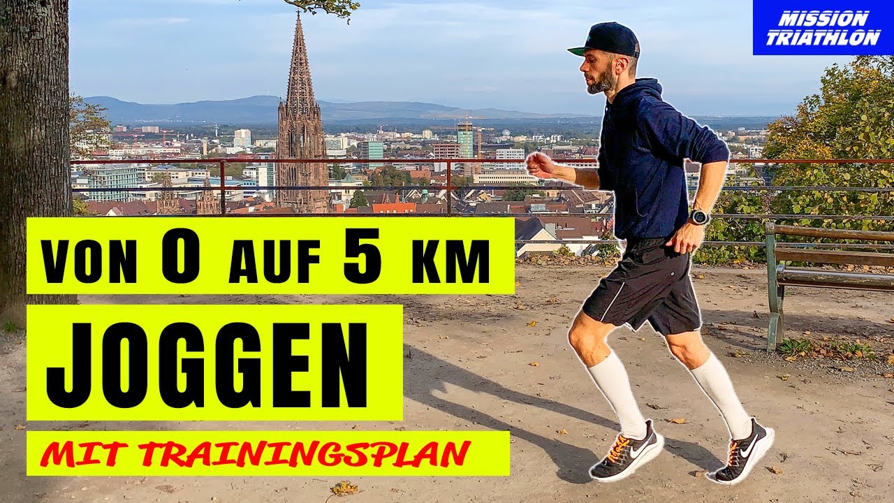 Von 0 auf 5 km - Joggen f&uuml;r Anf&auml;nger (mit Trainingsplan)