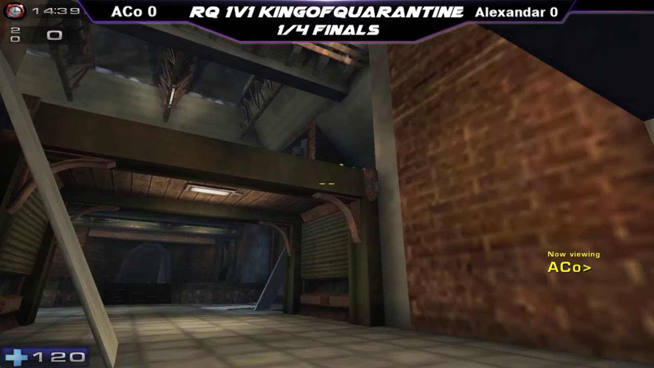 [UT2004] - RQ 1v1 CUP - ACo vs Alexandar - KoQ QuarterFinals WB