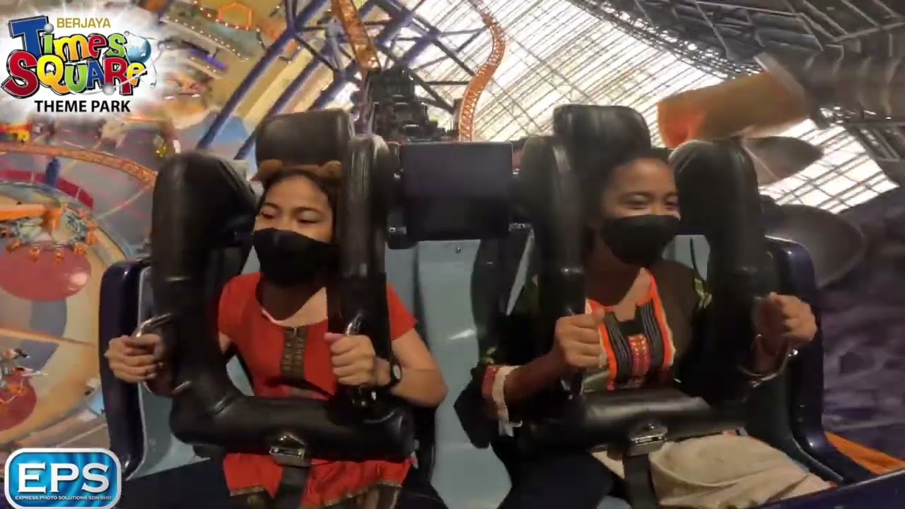 ROLLER COASTER@ BERJAYA TIMES SQUARE THEME PARK 😂