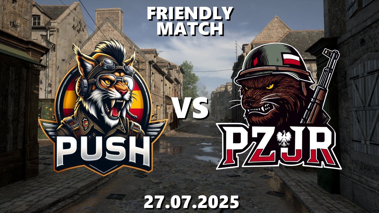 HELL LET LOOSE | PZJR vs PUSH Friendly Match | 27.07.2025