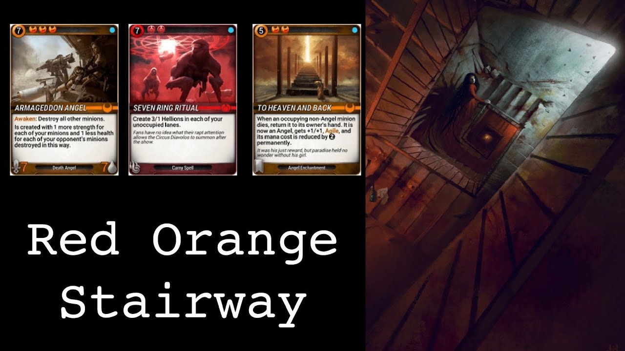 [MYTHGARD]Red Orange Stairway: The new best Mythgard deck?