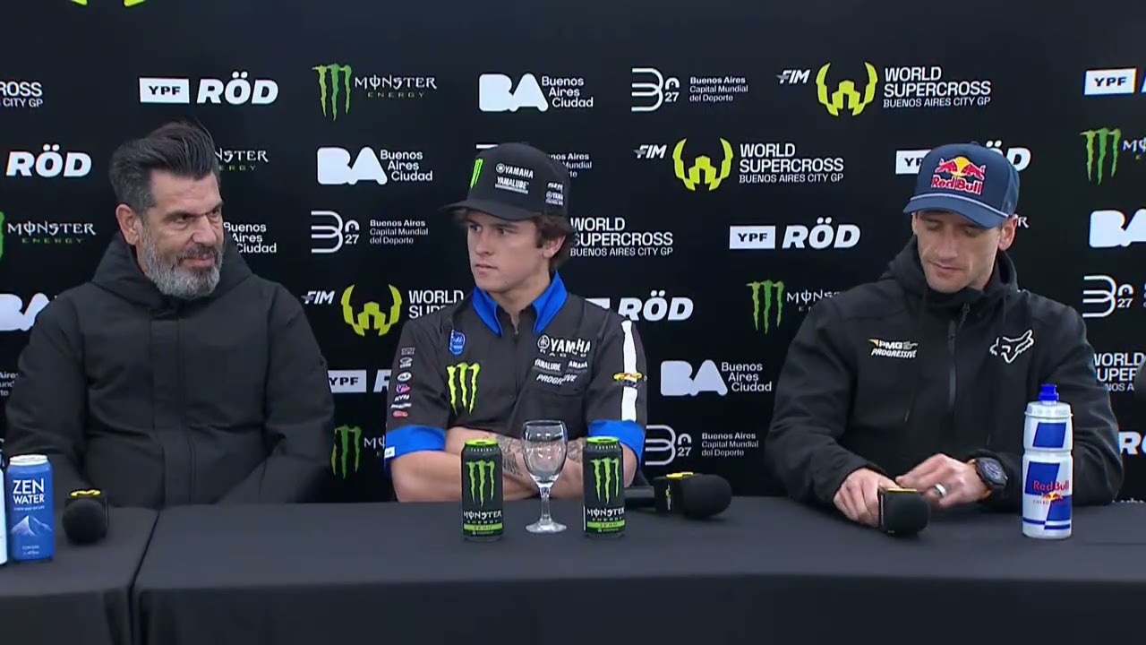 Ken Roczen  y Haiden Deegan Arranca en Mundial  WSX Buenos Aires City Conferencia.