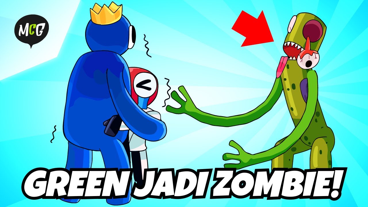 Green Jadi Zombie Professor Red Sampai Takut!