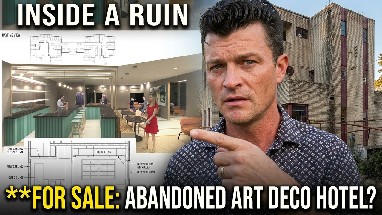 Inside the Glorious & Abandoned Art Deco Buildings for Sale