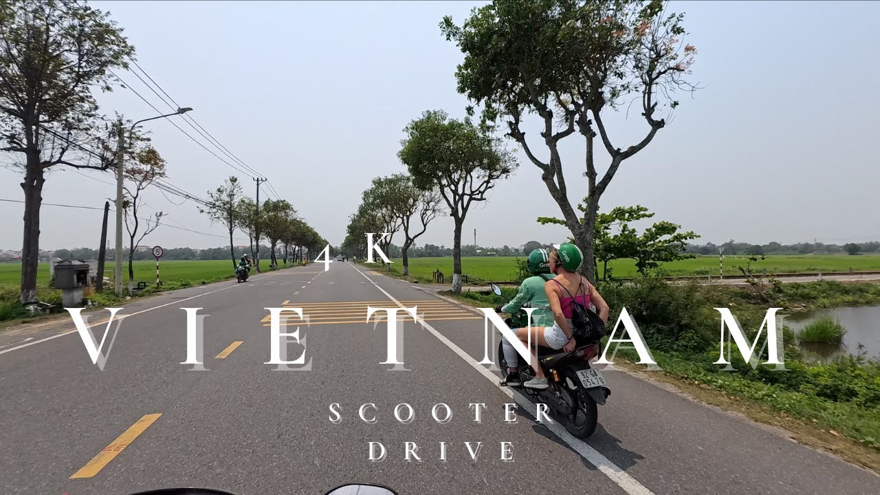 Da Nang, Vietnam SCOOTER DRIVE 4k – Da Nang to Hoi An