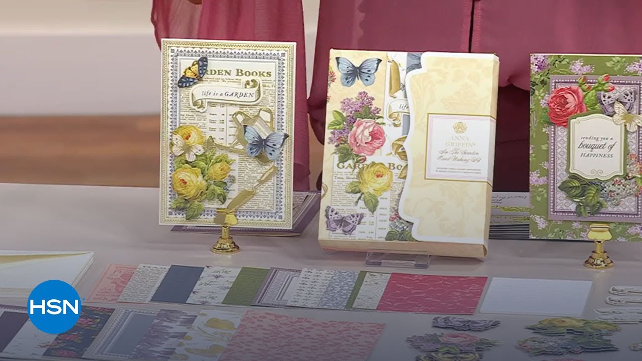 Anna Griffin® In the Garden Card-Making Kit | HSN