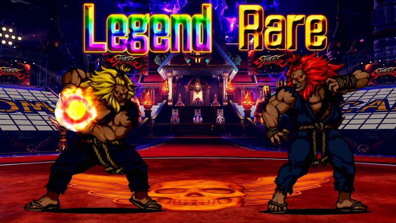 The Battle Cats - Street Fighter Collab's Legend Rare: AKUMA