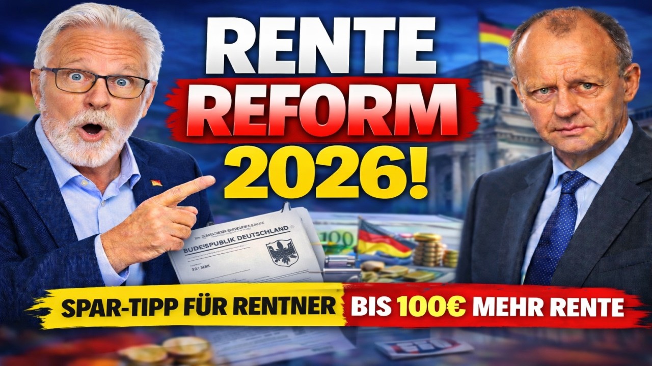 Ab März 2026: 50-100 € weniger Rente monatlich durch KK-Beitrag – Spar-Tipp