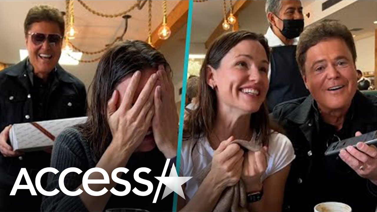 Jennifer Garner LOSES IT Over Donny Osmond's Epic Surprise For Her 50th Birthday
