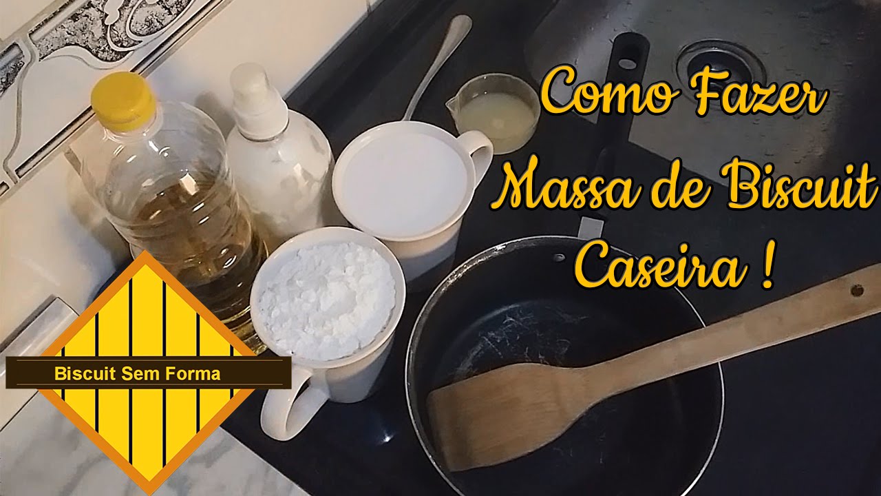 Como Fazer Massa De Biscuit
