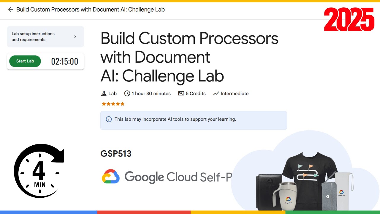 Build Custom Processors with Document AI: Challenge Lab | GSP513