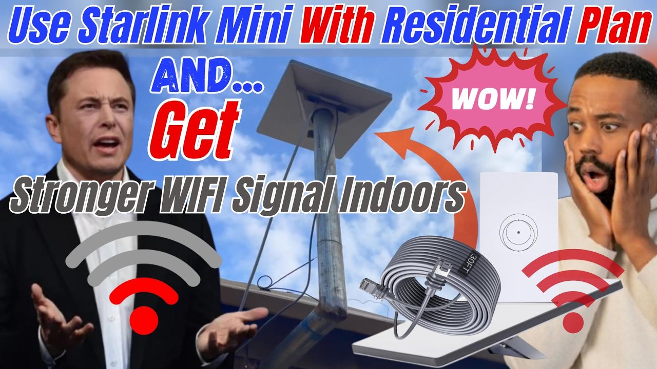 How To Use Starlink Mini At Home With Residential Plan