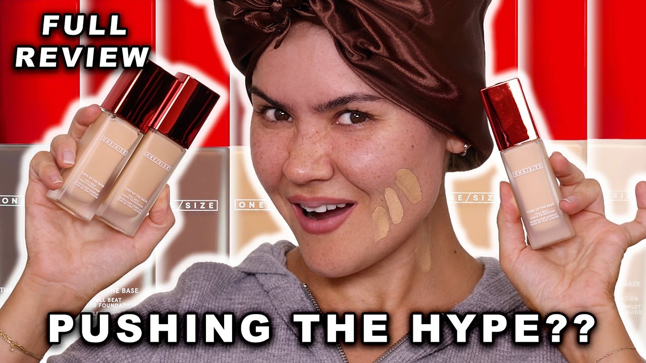 WEAR TEST! ONE SIZE FULL BEAT FOUNDATION REVIEW | Maryam Maquillage