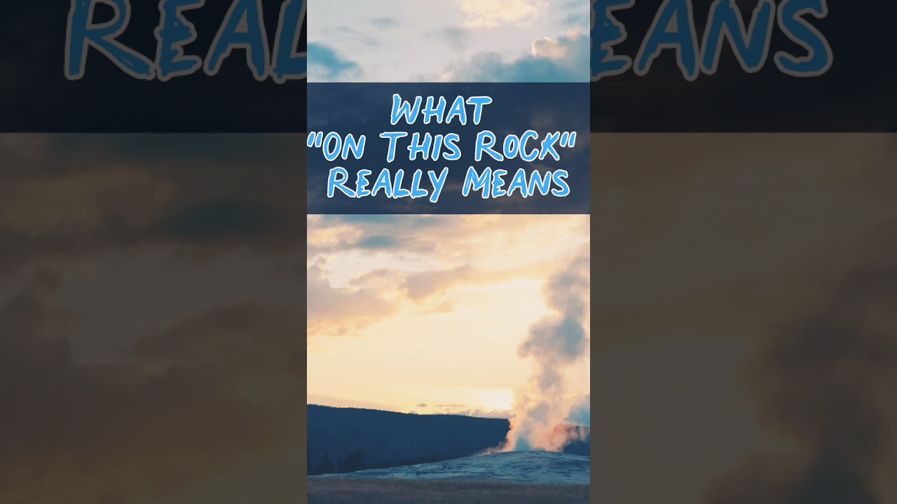 The Rock Jesus Built His Church On Is NOT Who You Think