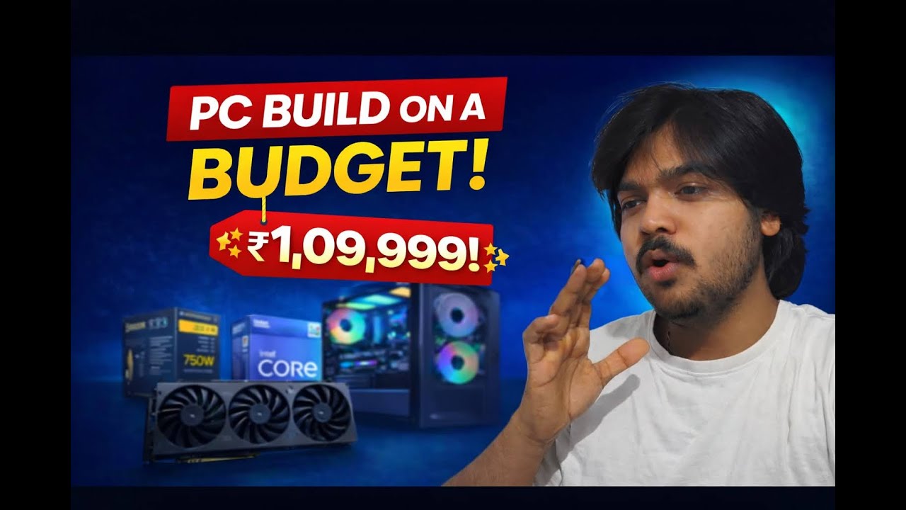 VLOG - DREAM PC BUILD under ₹1 lakh 🤑 use these tips to buy pc 😉