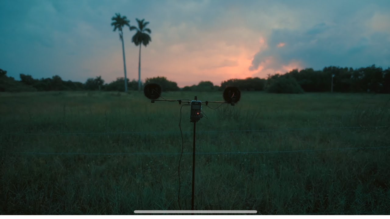 Late Night Ambience Field Recording with Clippy Microphones | Sony PCM M10 | Relaxing Sounds