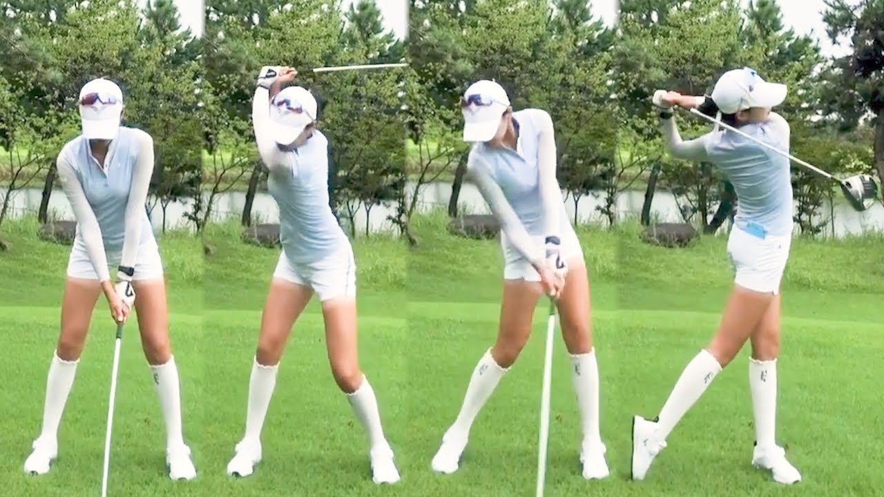 현역 KLPGA 투어프로 조서영 미녀골퍼의 멋진 레깅힙턴!!