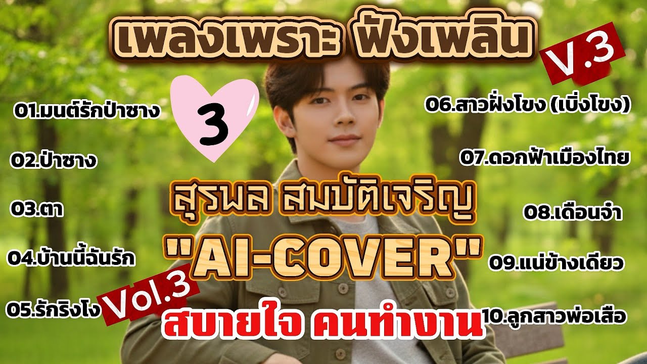  Vol.3 รวมเพลง COVER สุรพล สมบัติเจริญ