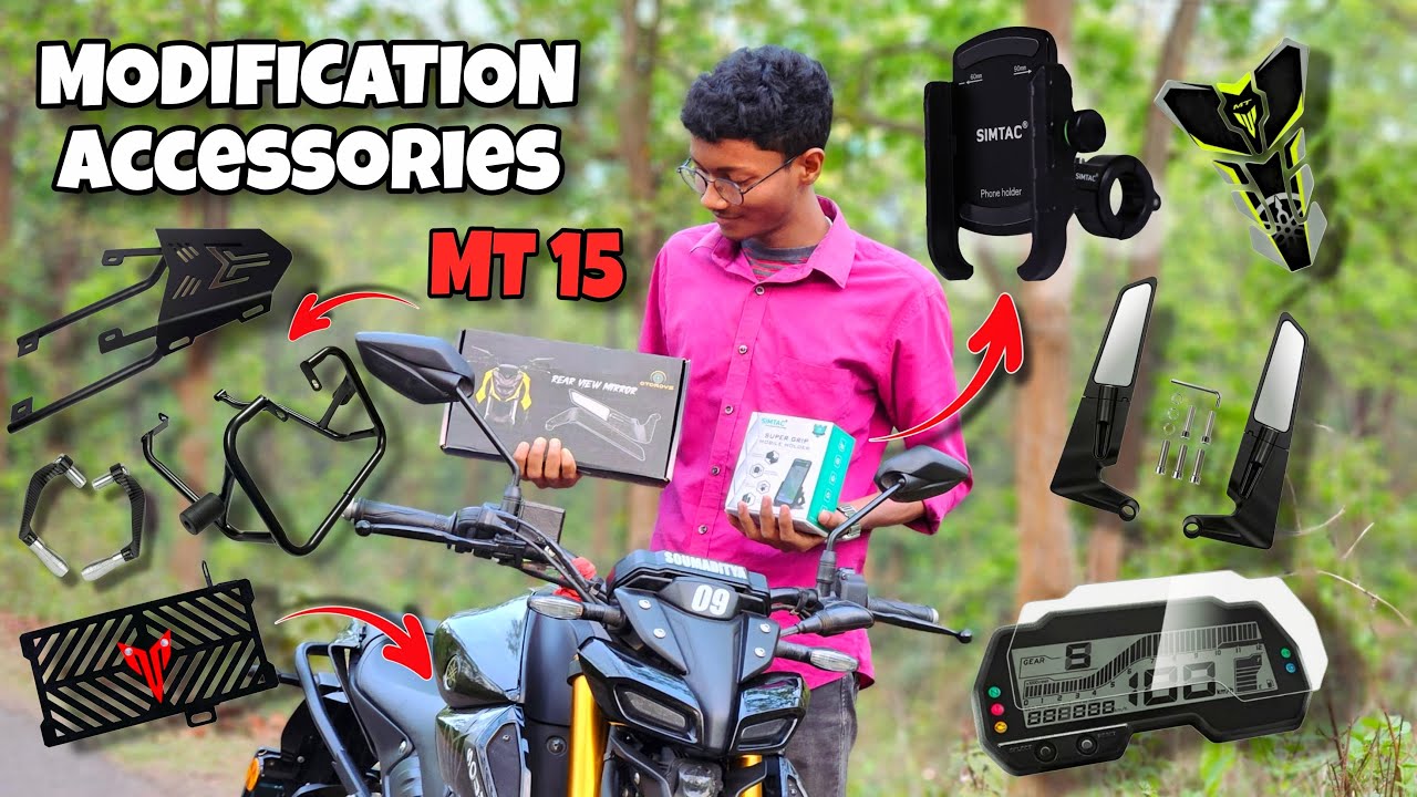 MT15 Modification Accessories on 2025 | Most Affordable and Best Quality Modification Products