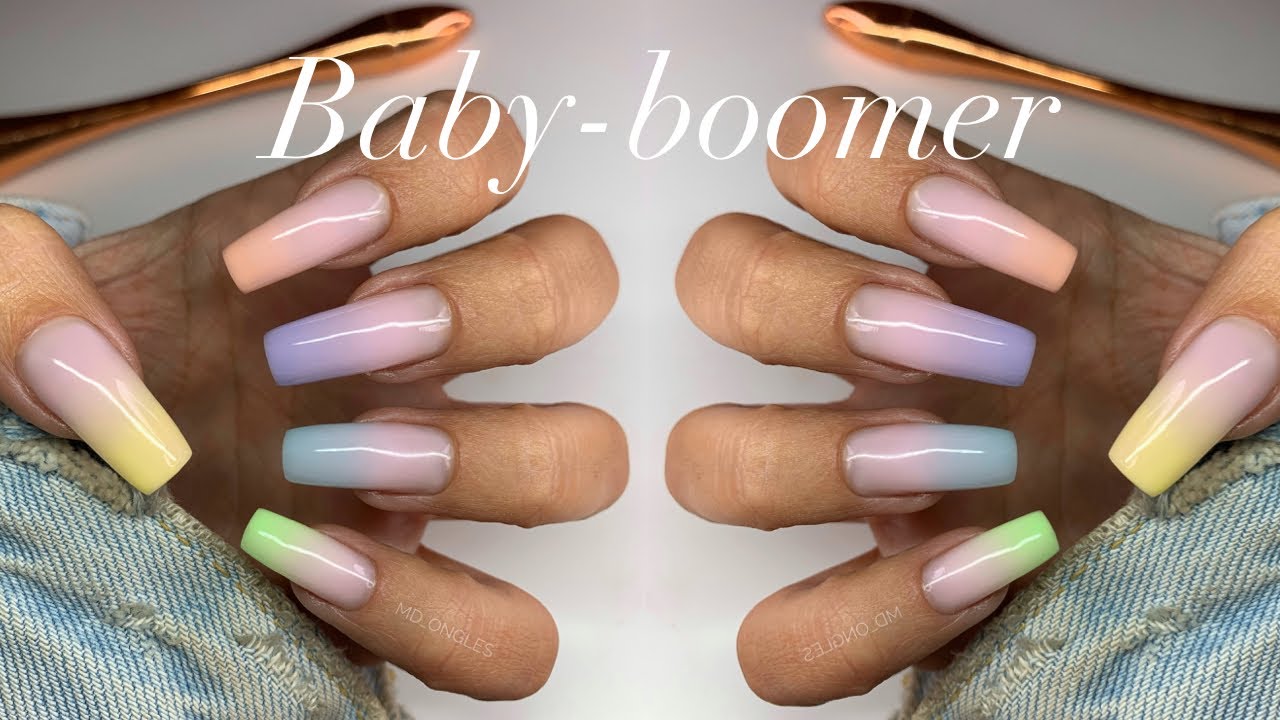 TUTO BABY-BOOMER COLOR GEL✨✨