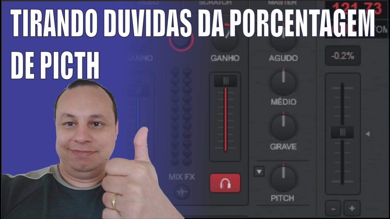 🎧🔊🎚 TIRANDO DUVIDAS DA PORCENTAGEM DE PICTH