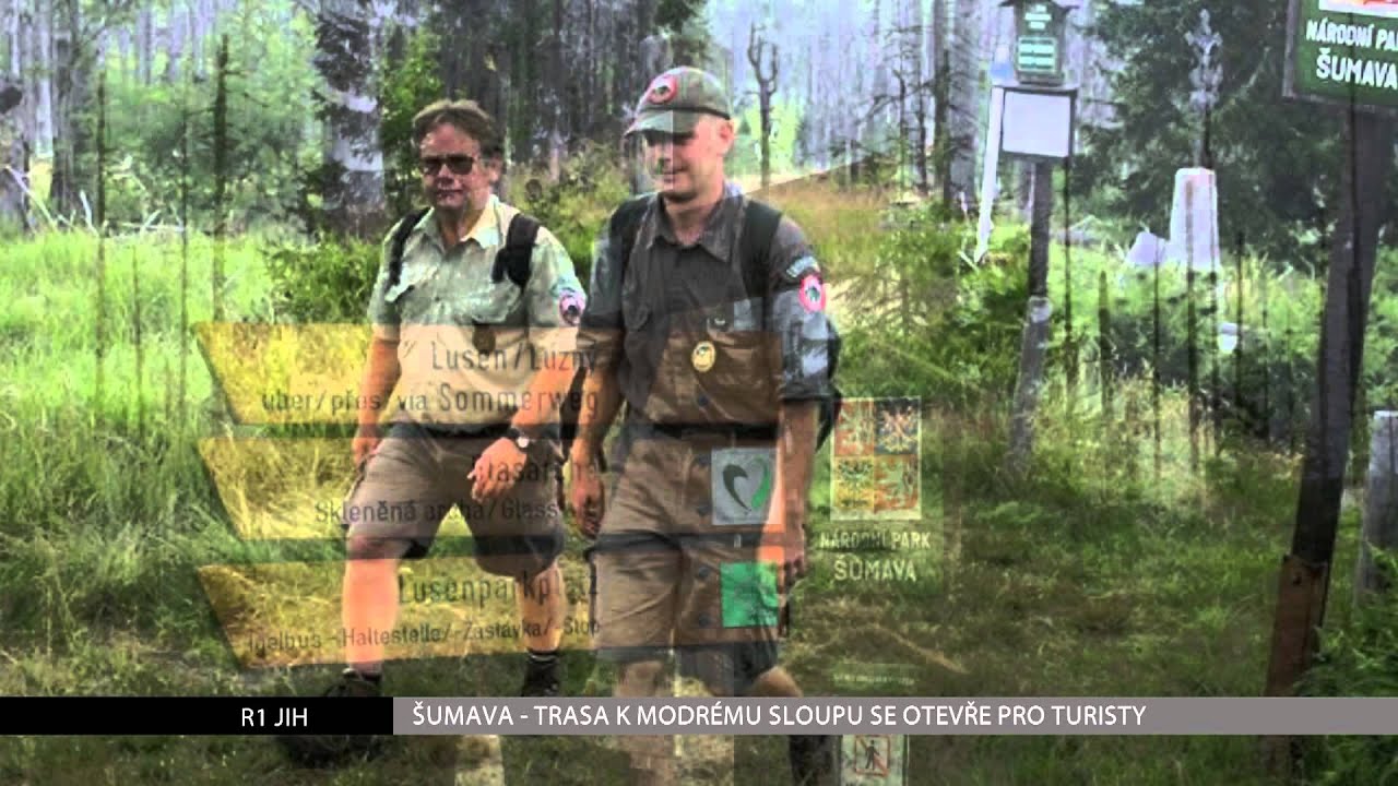 ŠUMAVA: Stezka na Modrý sloup se otevře (R1 JIH)