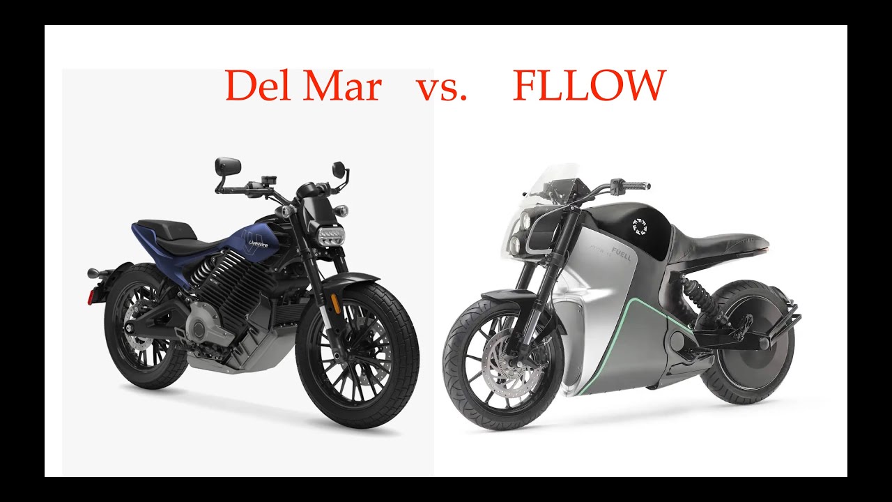 LiveWire Del Mar vs. FUELL FLLOW real world comparison.