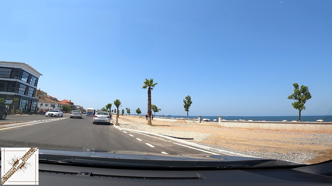 Karasu Seabord Road View#1 / Karasu Sahil Şeridi Yol Manzarası#1 [ 2.7K ]