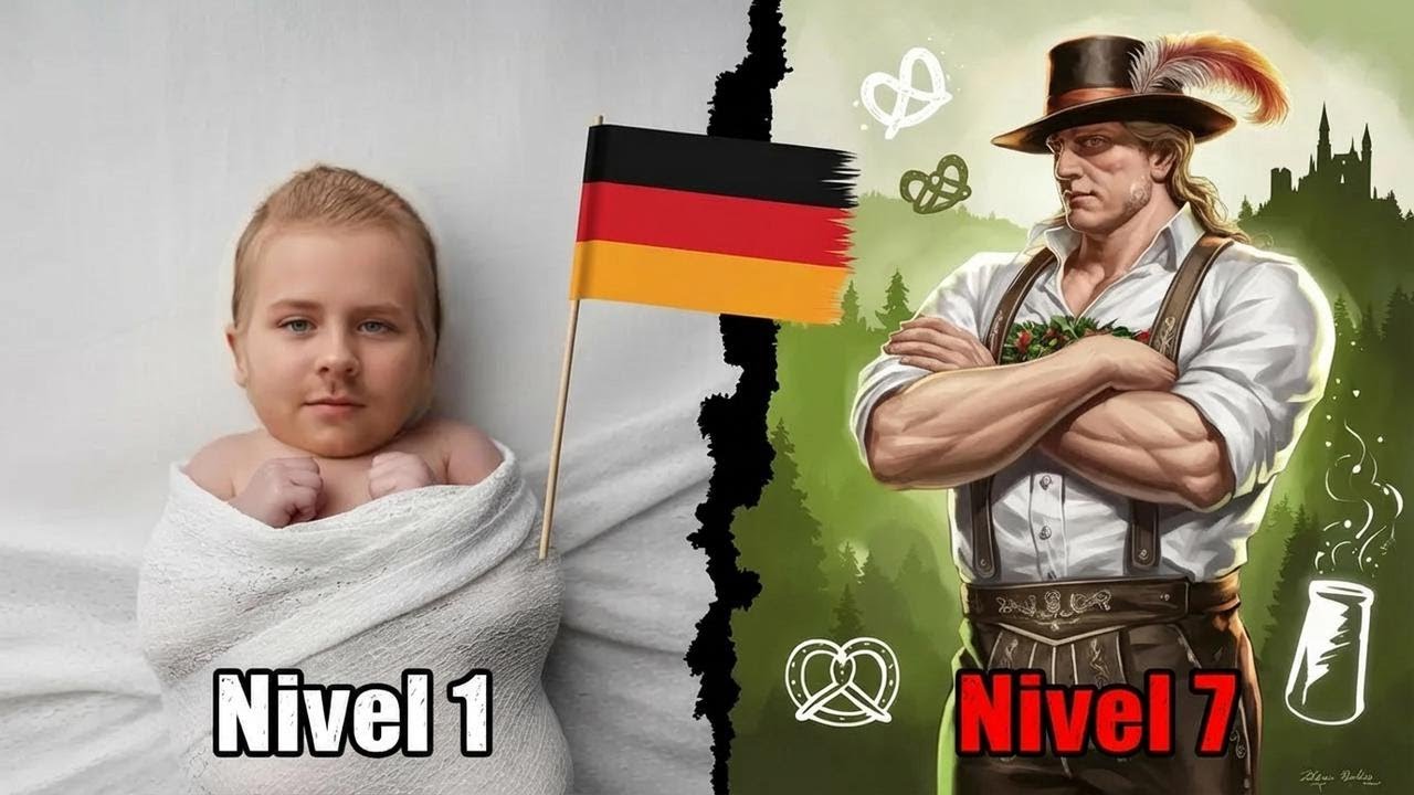 Los 7 niveles de alemán explicados fácilmente