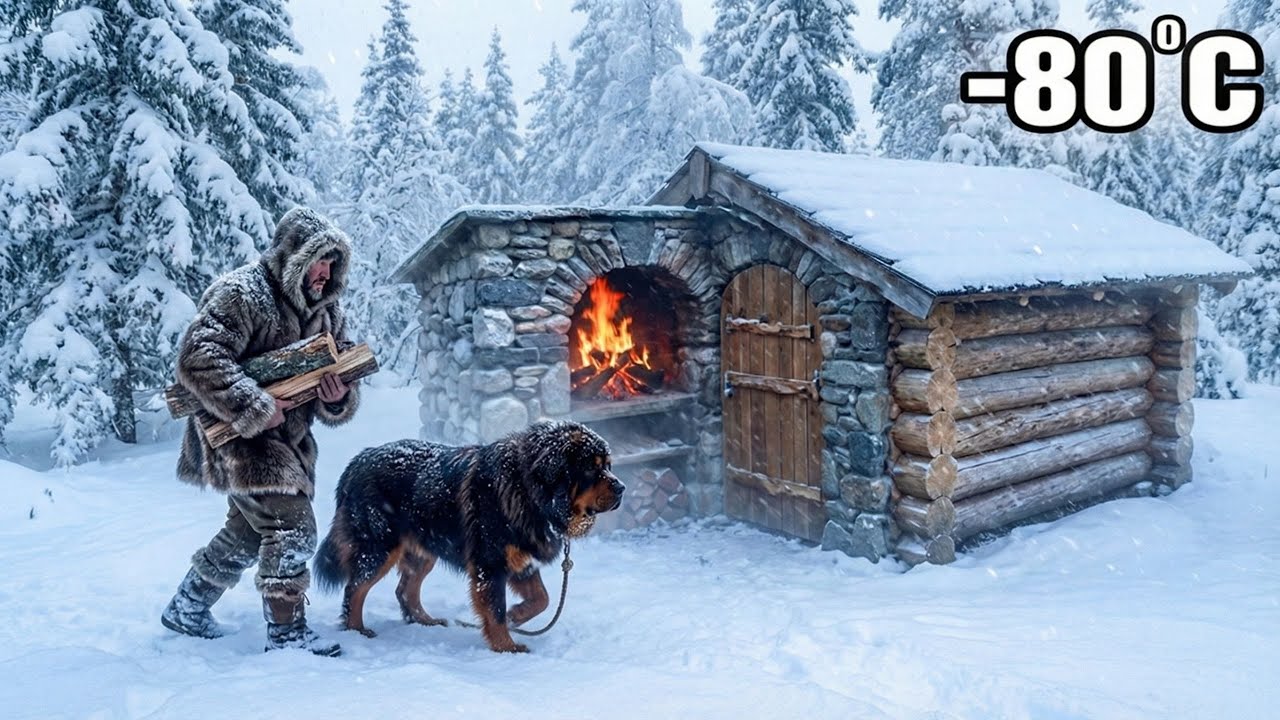 Surviving  80°C with My Tibetan Mastiff  Extreme