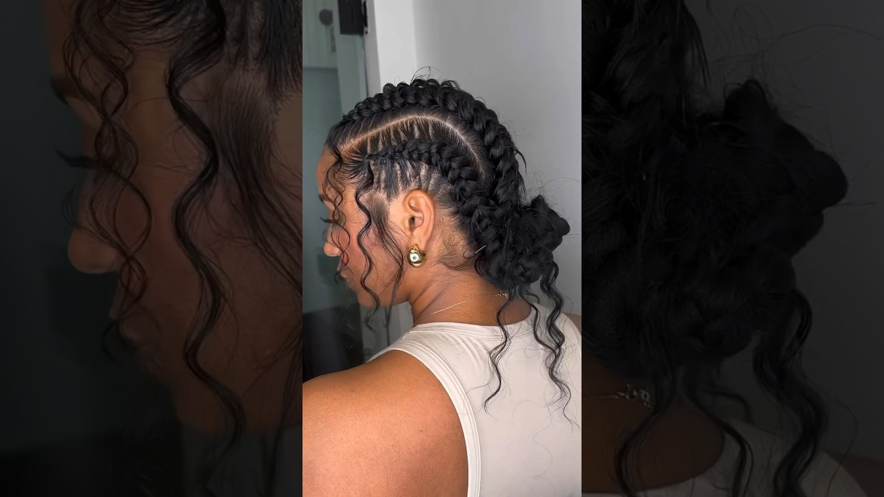 My 1st attempt at these Butterfly Cornrow Braids & I&rsquo;m OBSESSED!! @lavishlee_styled  IG📍ATL