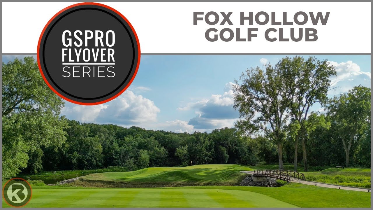 GSPro Course Flyover - Fox Hollow Golf Club - Designed by JGixrod