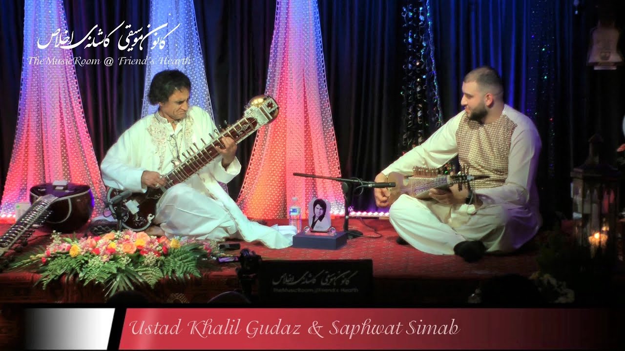 Ustad Khalil Gudaz (Sitar), Saphwat Simab (Rubab), Yama Sarshar (Tabla)