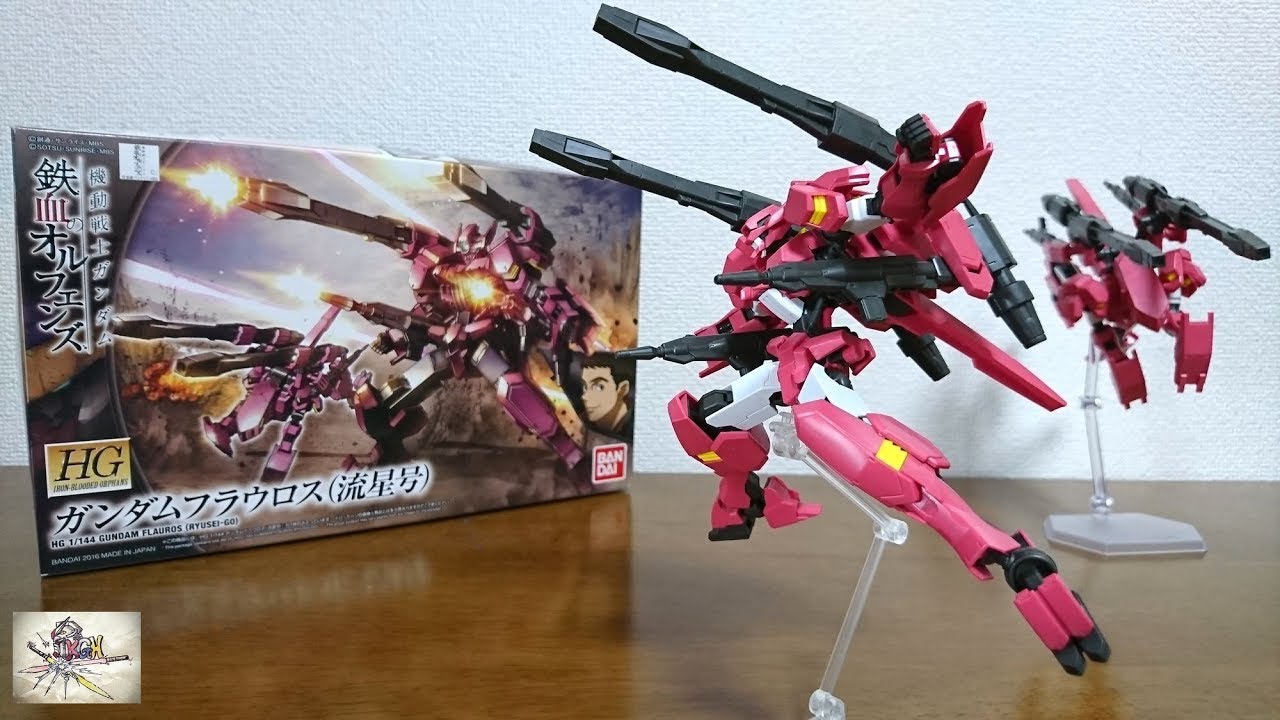 （砲撃モードに変形！迫力のレールガンを装備！）HG 1/144 ガンダムフラウロス（流星号） レビュー